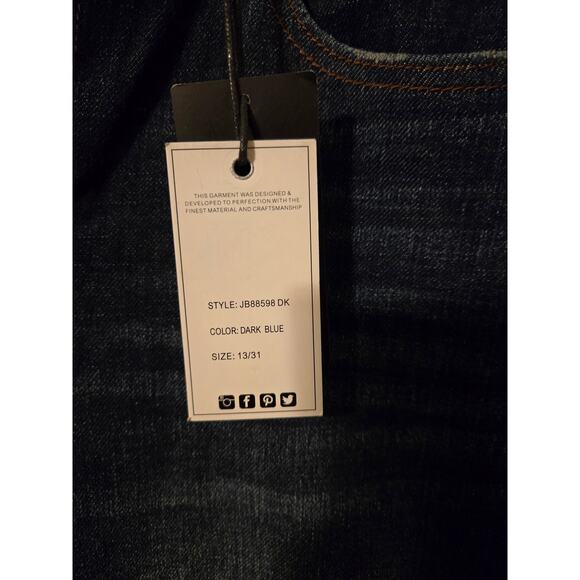 Judy Blue high waist button fly stretch jeans
13x31 - Picture 2 of 6